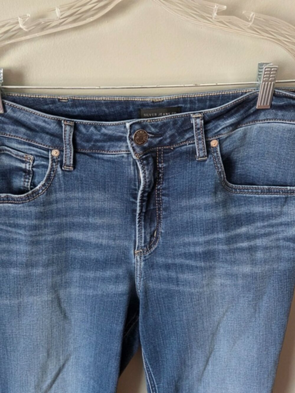 Silver Jeans Women's Skinny Jeans - Blue - Picture 2 of 8